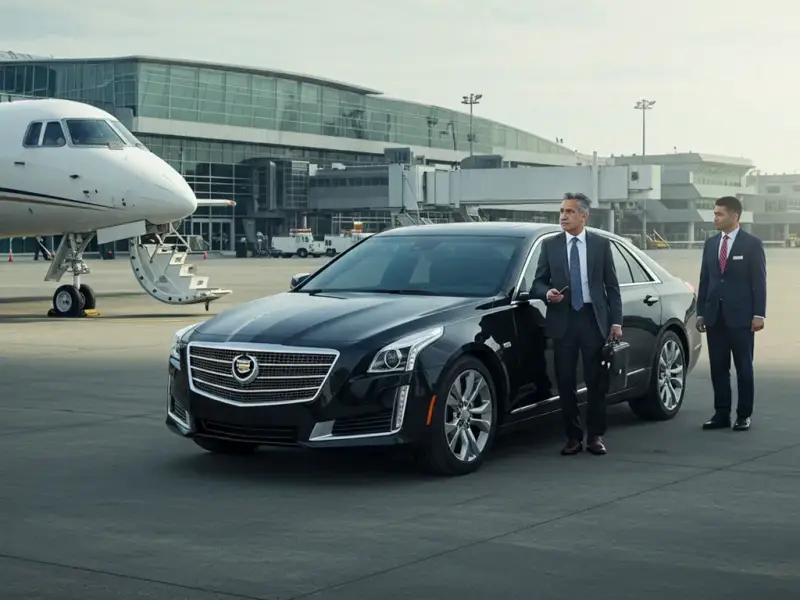 Paterson Airport Limo & Car Service airport pickup vehicle